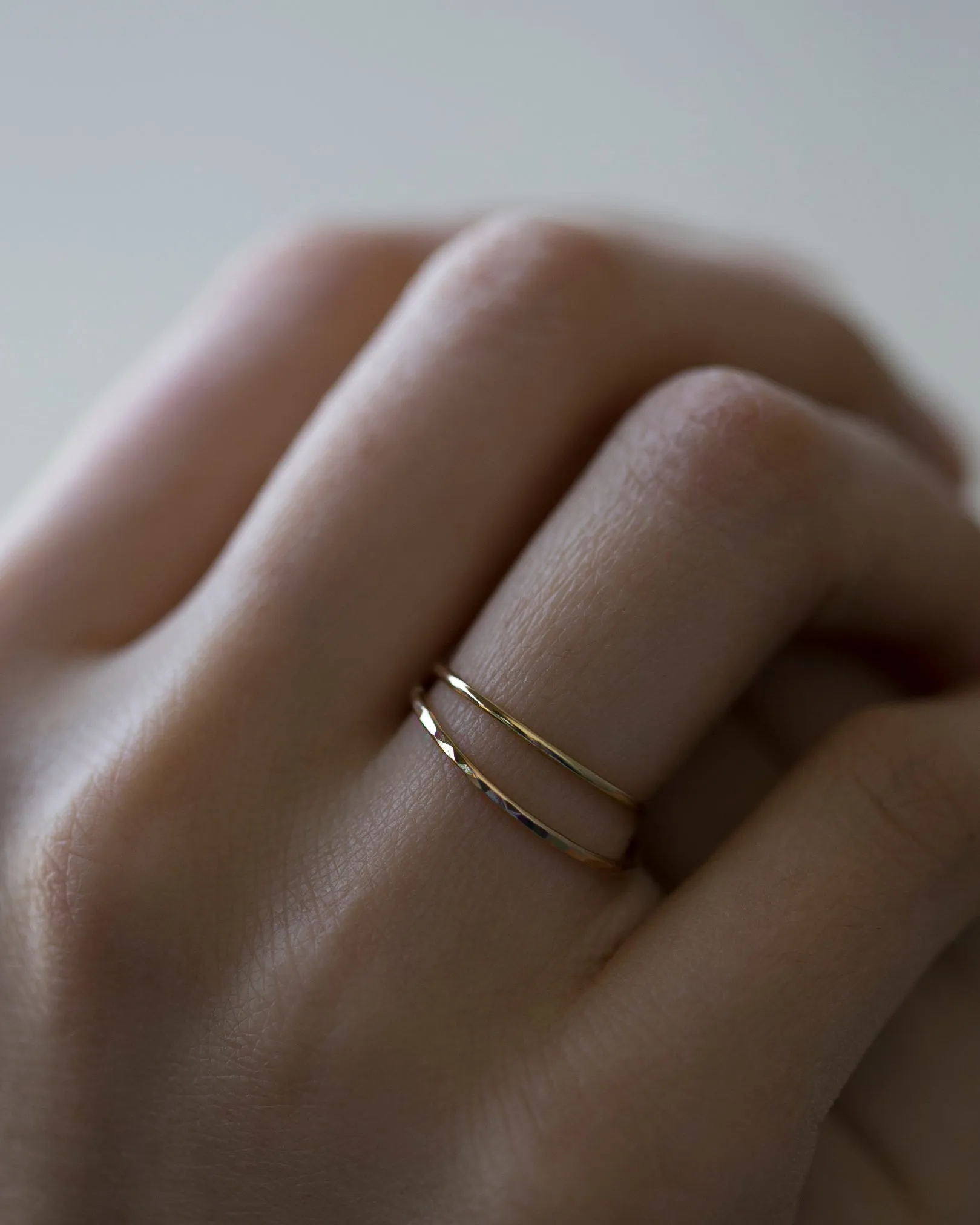 14K Dainty Ring