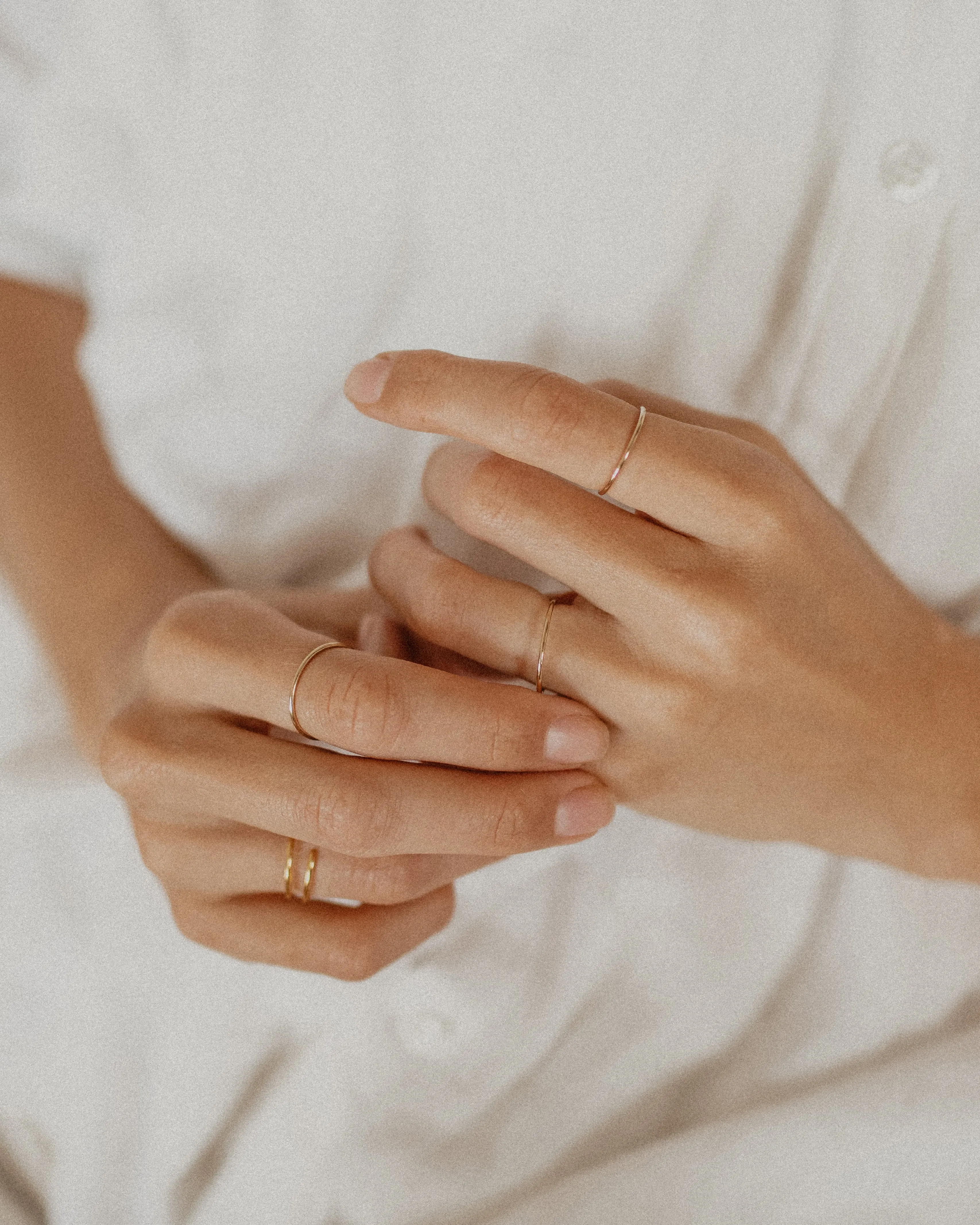 14K Dainty Ring