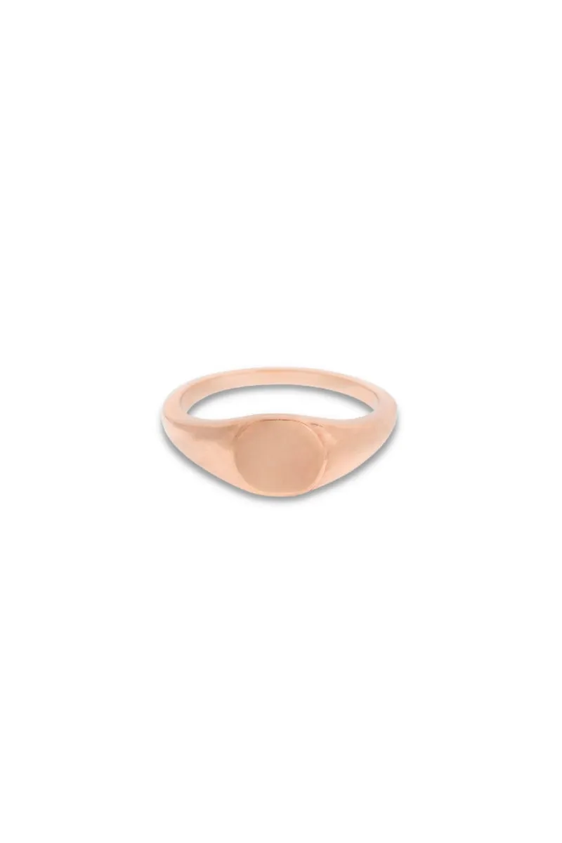 Adult Signet Ring - 9ct Rose Gold