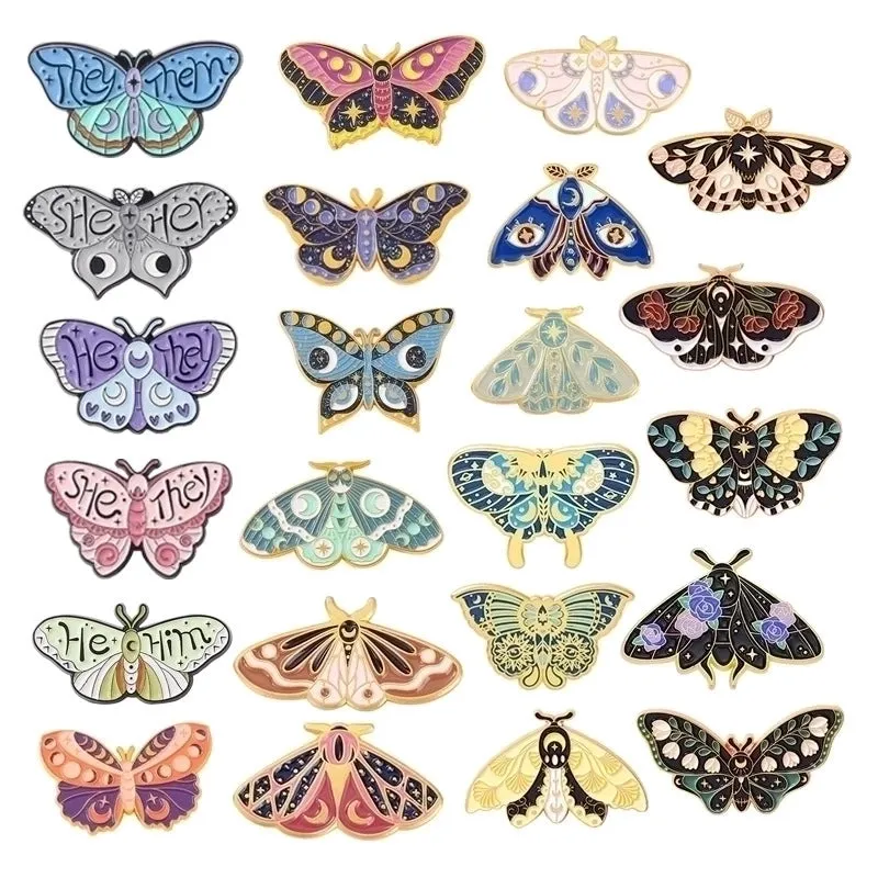 Artistic Pin Butterfly Alloy Plating Unisex Brooches