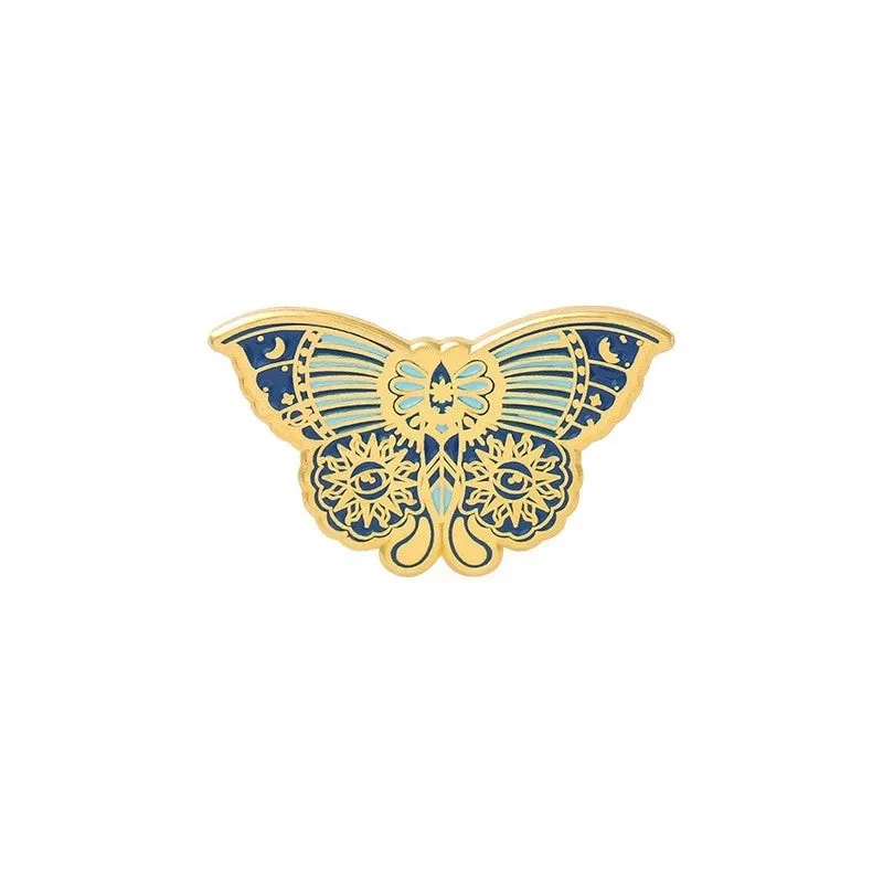 Artistic Pin Butterfly Alloy Plating Unisex Brooches