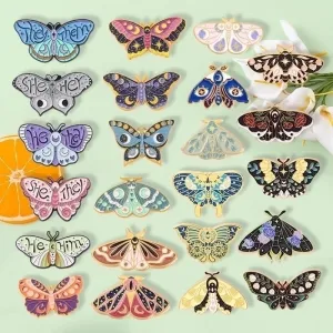 Artistic Pin Butterfly Alloy Plating Unisex Brooches