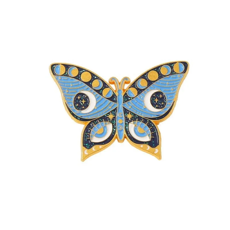 Artistic Pin Butterfly Alloy Plating Unisex Brooches