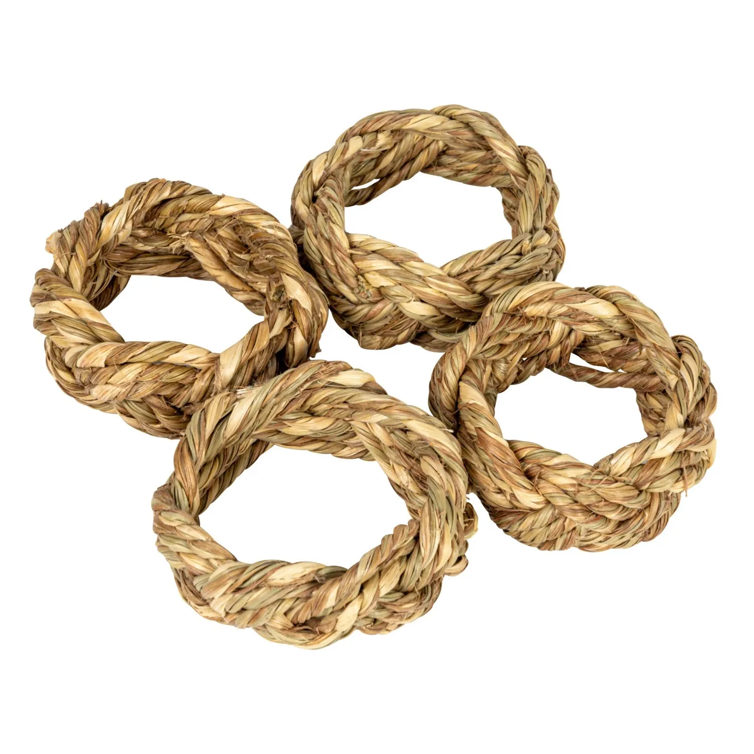 Braided Seagrass Napkin Rings