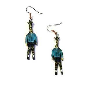 Channel Your Inner Child with Giraffe Boy Earrings: Sustainable & Handmade