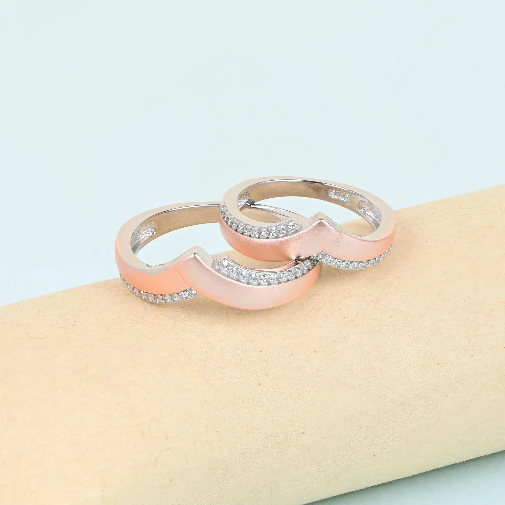 Cupid Love Couple Rings