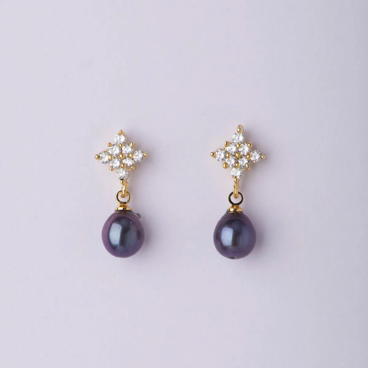 Delicate Stone Studded Earring