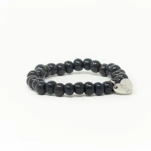 Denim Blue Glazed Mission Bracelet