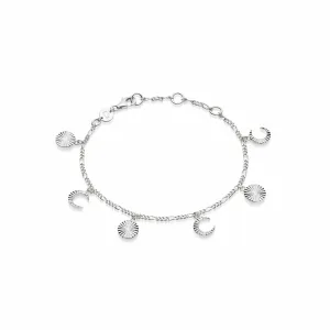 Estée Lalonde Luna Charm Bracelet Sterling Silver