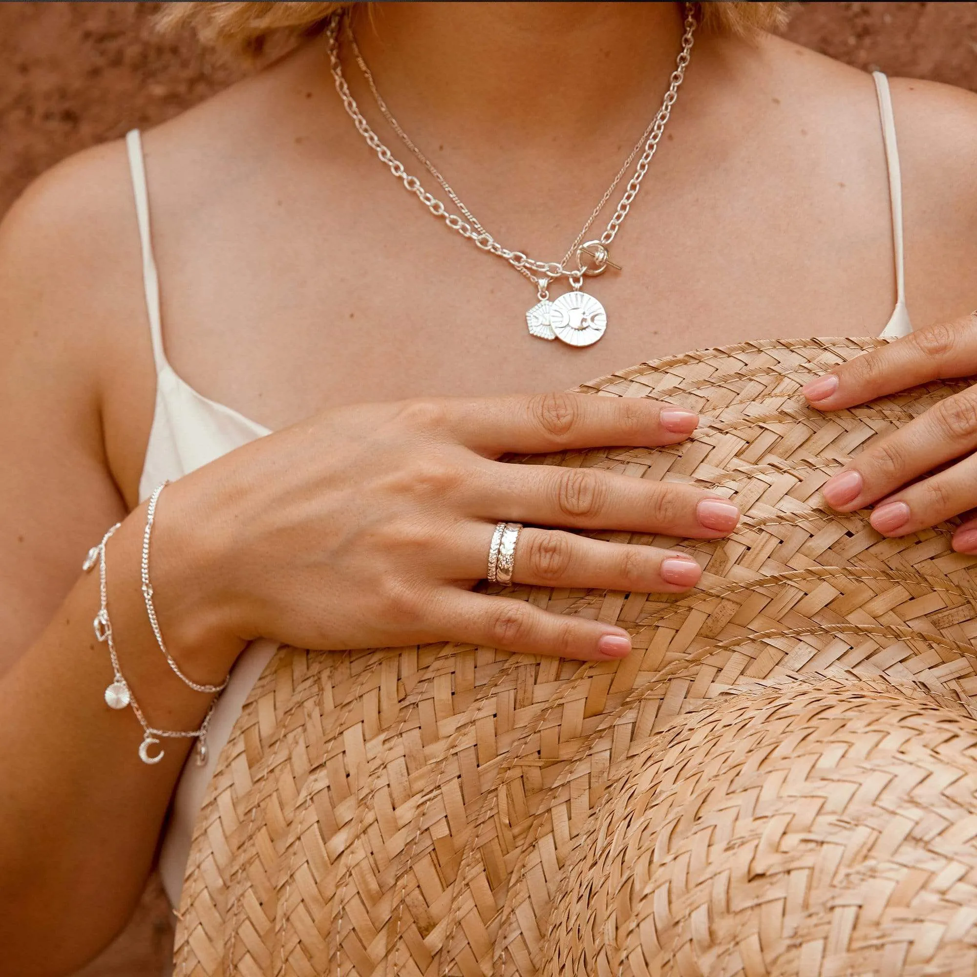 Estée Lalonde Luna Charm Bracelet Sterling Silver