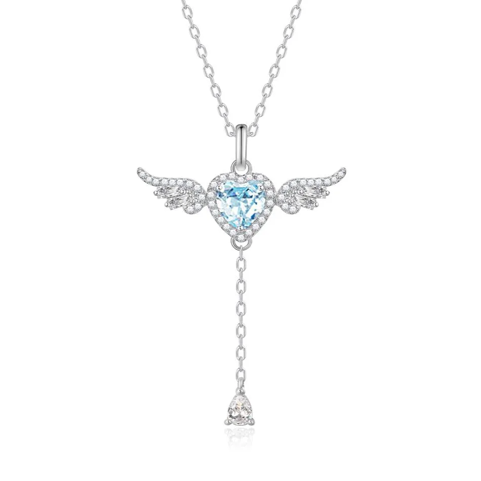 FANCIME "Angel's Love" Sterling Silver Necklace