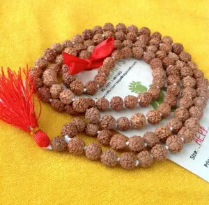 Five Mukhi Rudraksha Japa Prayer  Mala