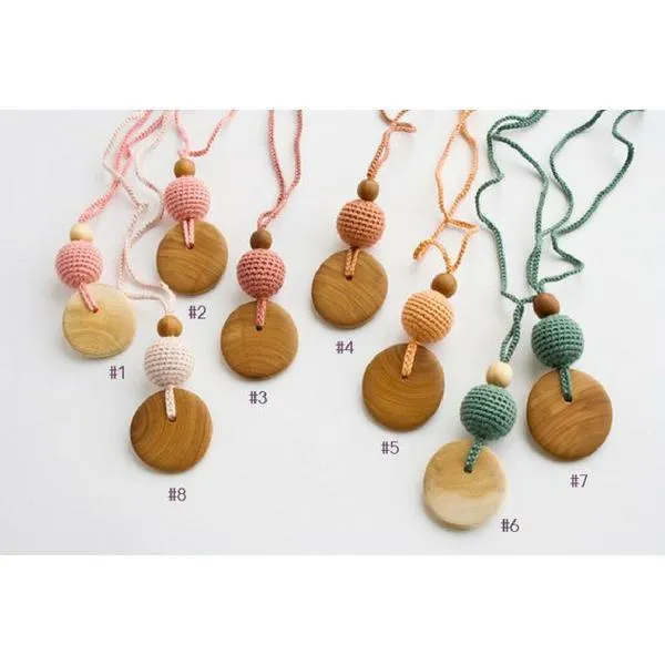 FrejaToys Natural Silk and Wood Necklaces Forest