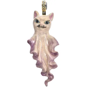 Ghost Kitty Magnetic Enhancer (Goldtone/White)