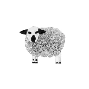 Hampshire Down Sheep Brooch