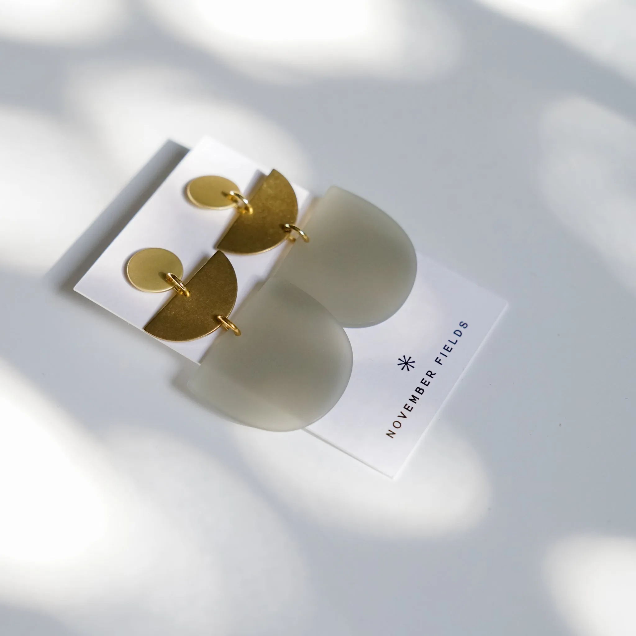 Harlowe Modern Resin Earrings