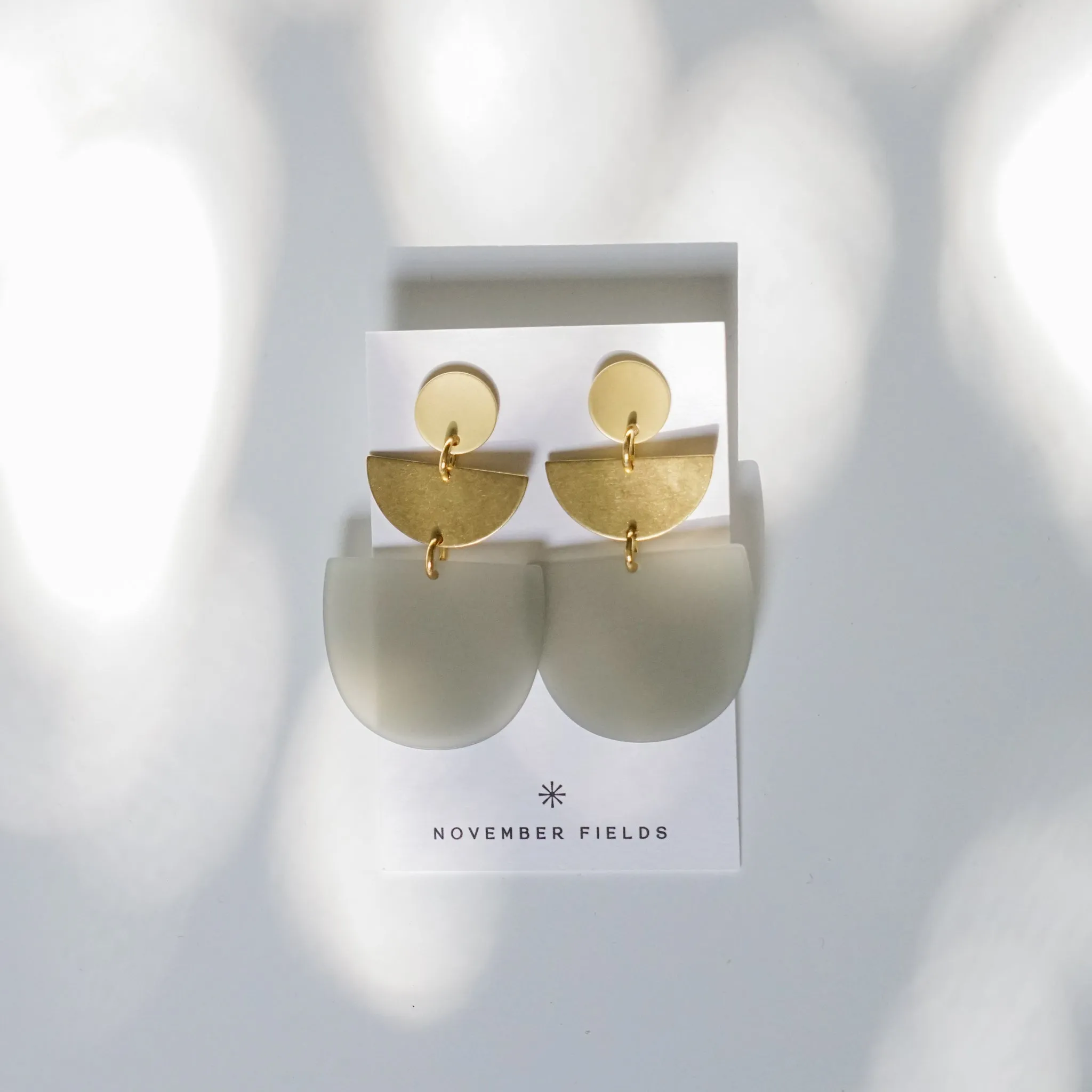 Harlowe Modern Resin Earrings