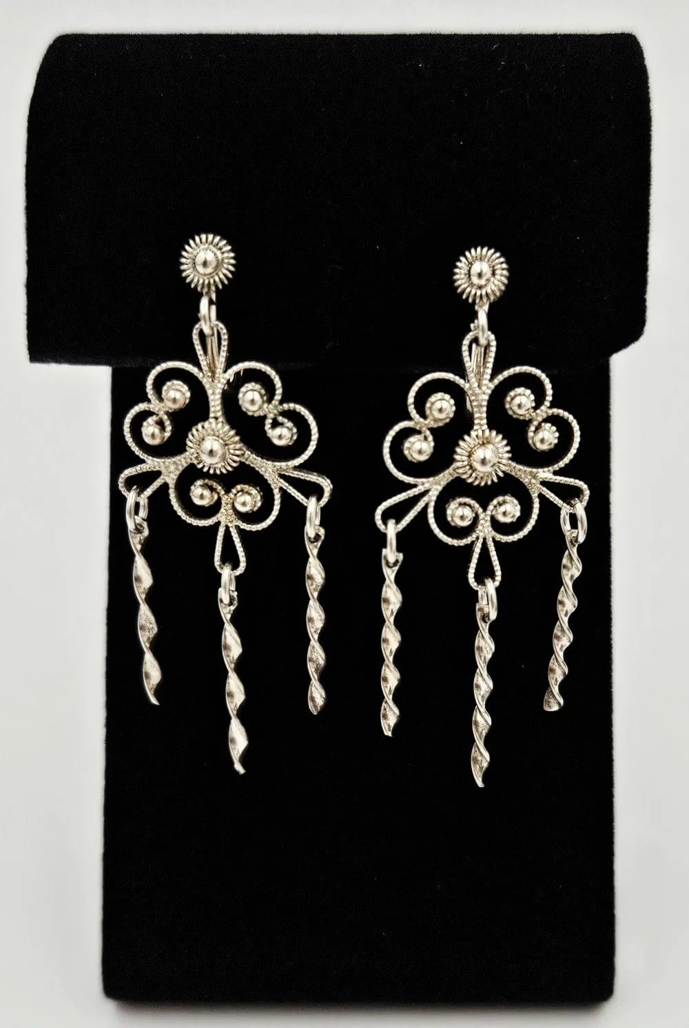 Holmsen Norne 830S Brooch KAR Rasmussen 925 Earrings Sølje Set C. 1940s