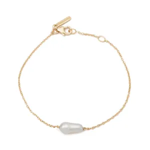 La Sirene Pearl Bracelet (18K Gold Plated)