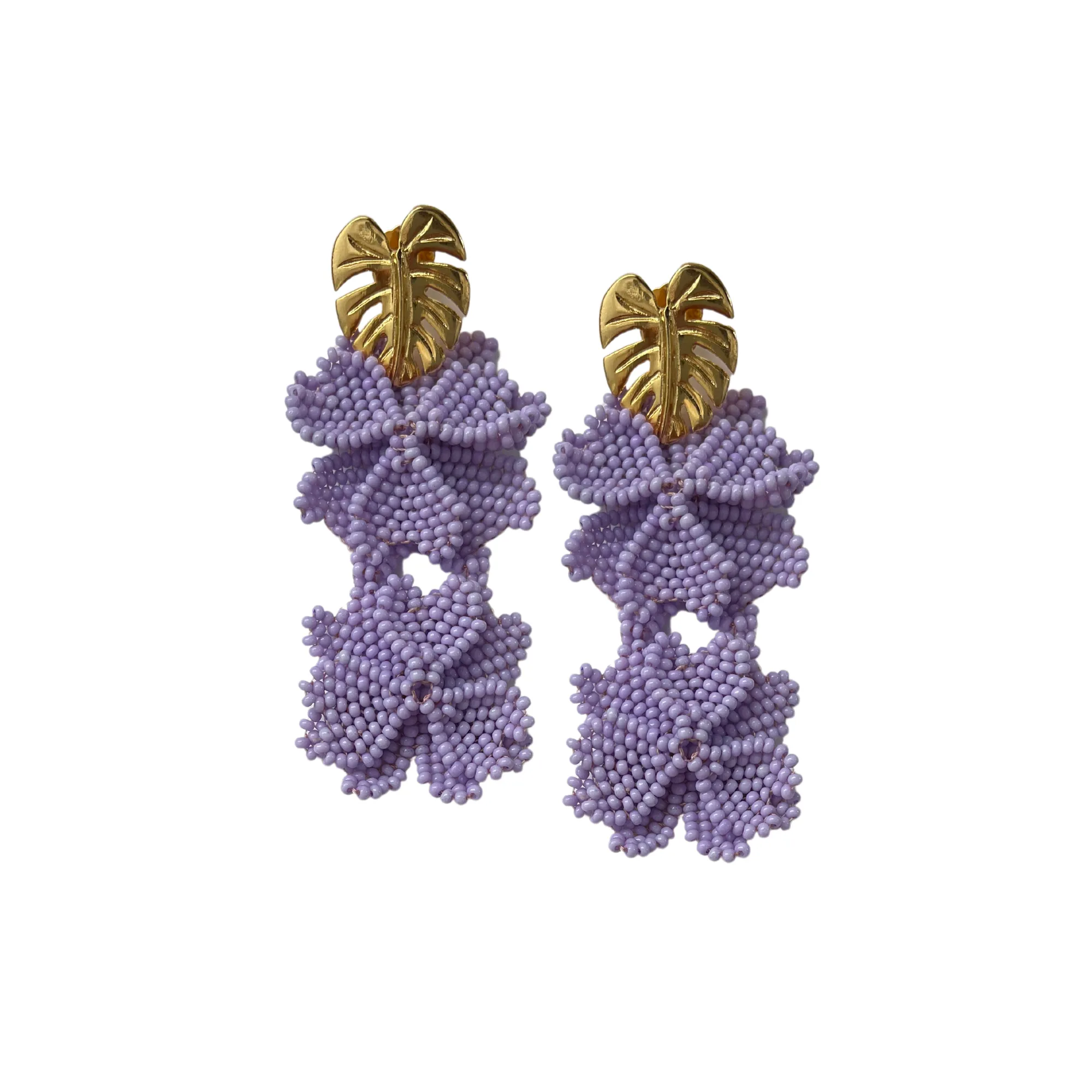 Lilac Garden Garden Earrings (2F)