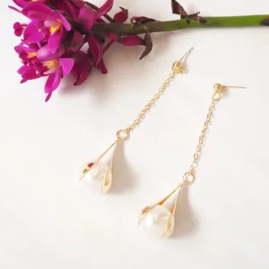 Maui Pearl Dangle Earrings