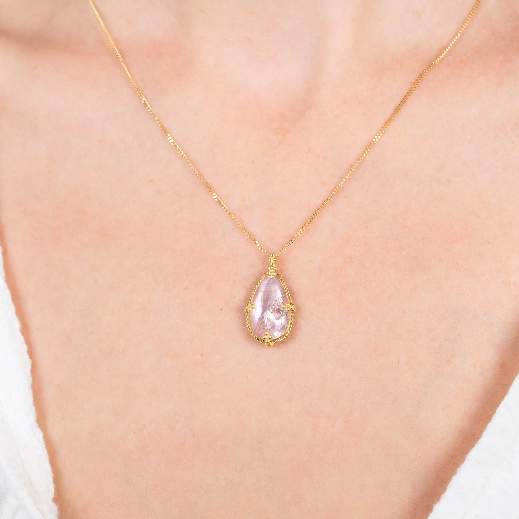 Morganite Necklace