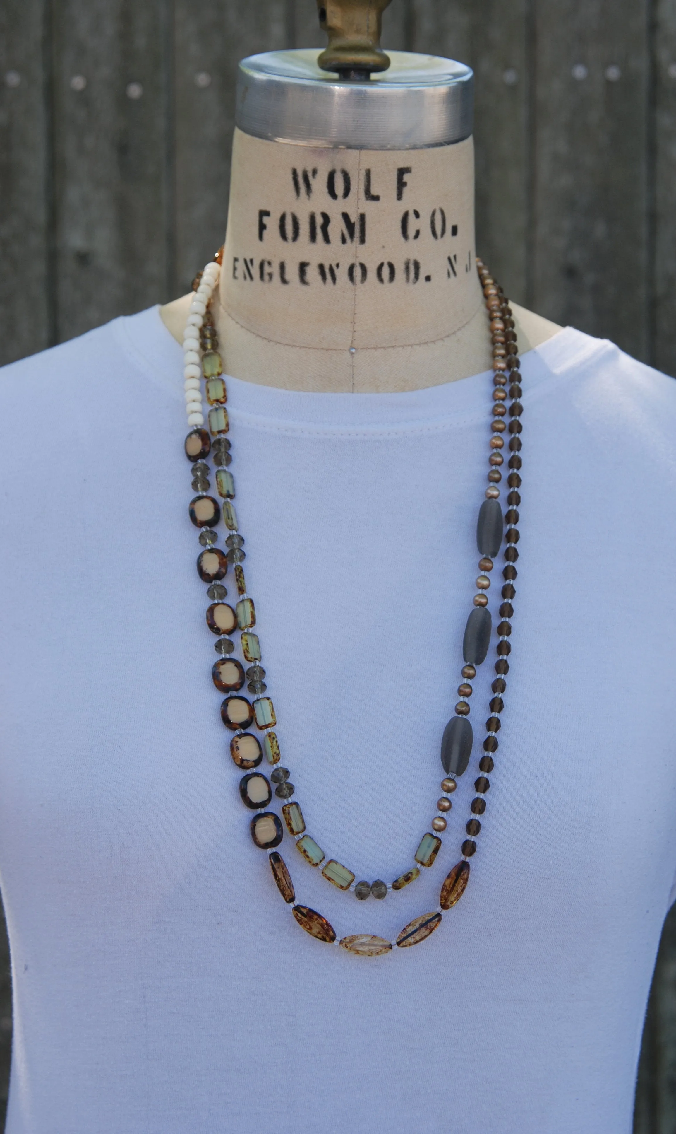 Natural Medley Necklace, 60"