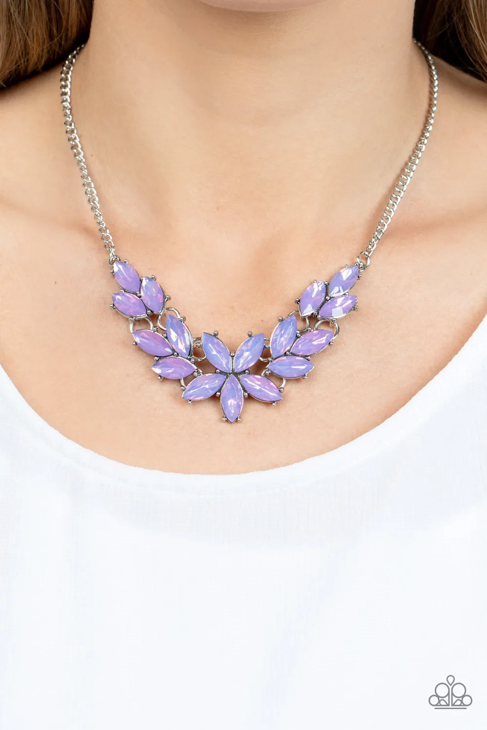 Necklaces Ethereal Efflorescence - Purple N2372