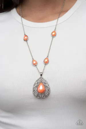 Necklaces Magical Masquerade - Orange N2185