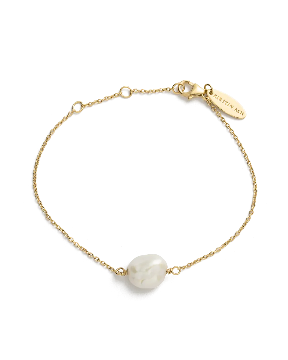 Pearl Bracelet (18K Gold Plated)