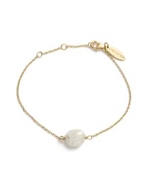 Pearl Bracelet (18K Gold Plated)