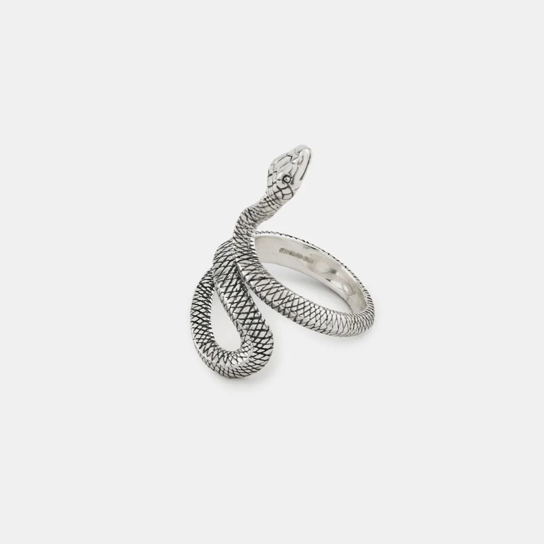 Silver Snake Ring