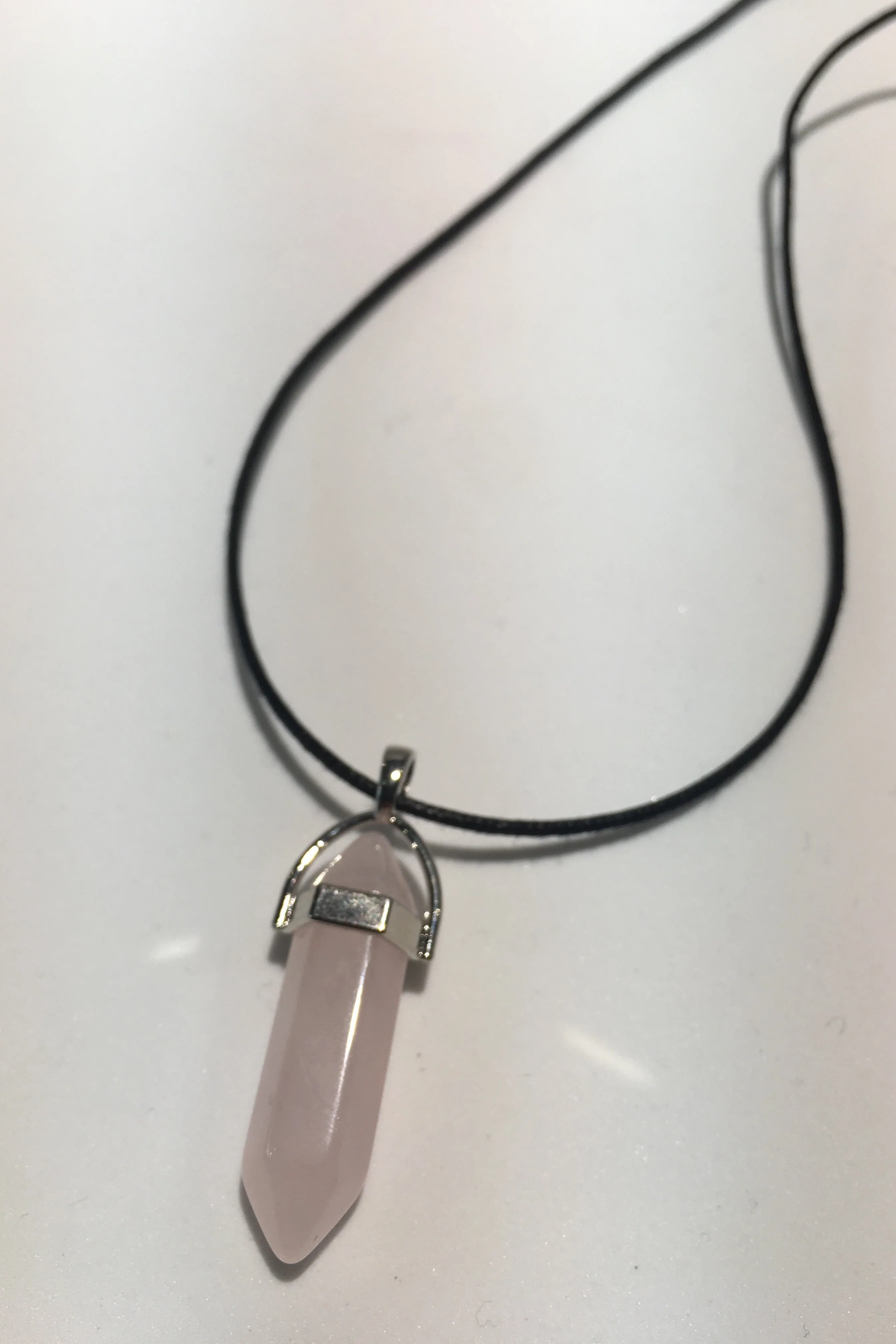 Small Crystal Point Necklace