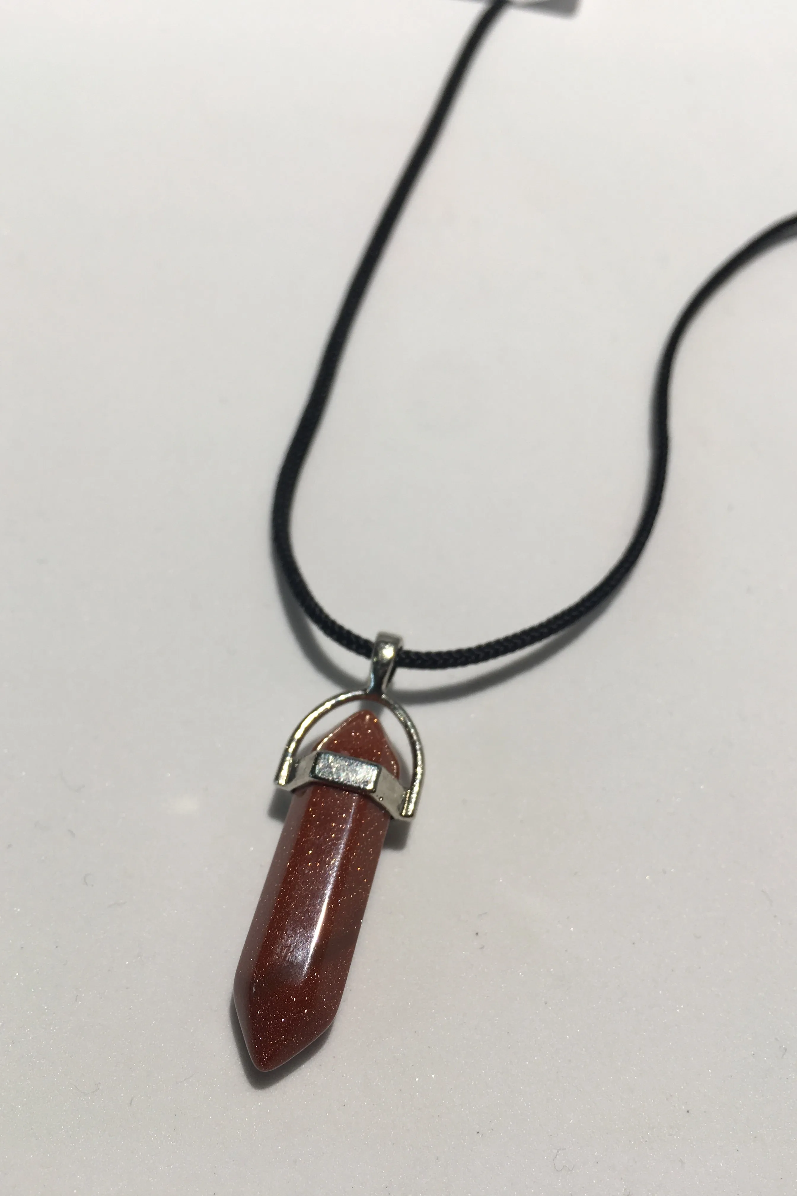 Small Crystal Point Necklace