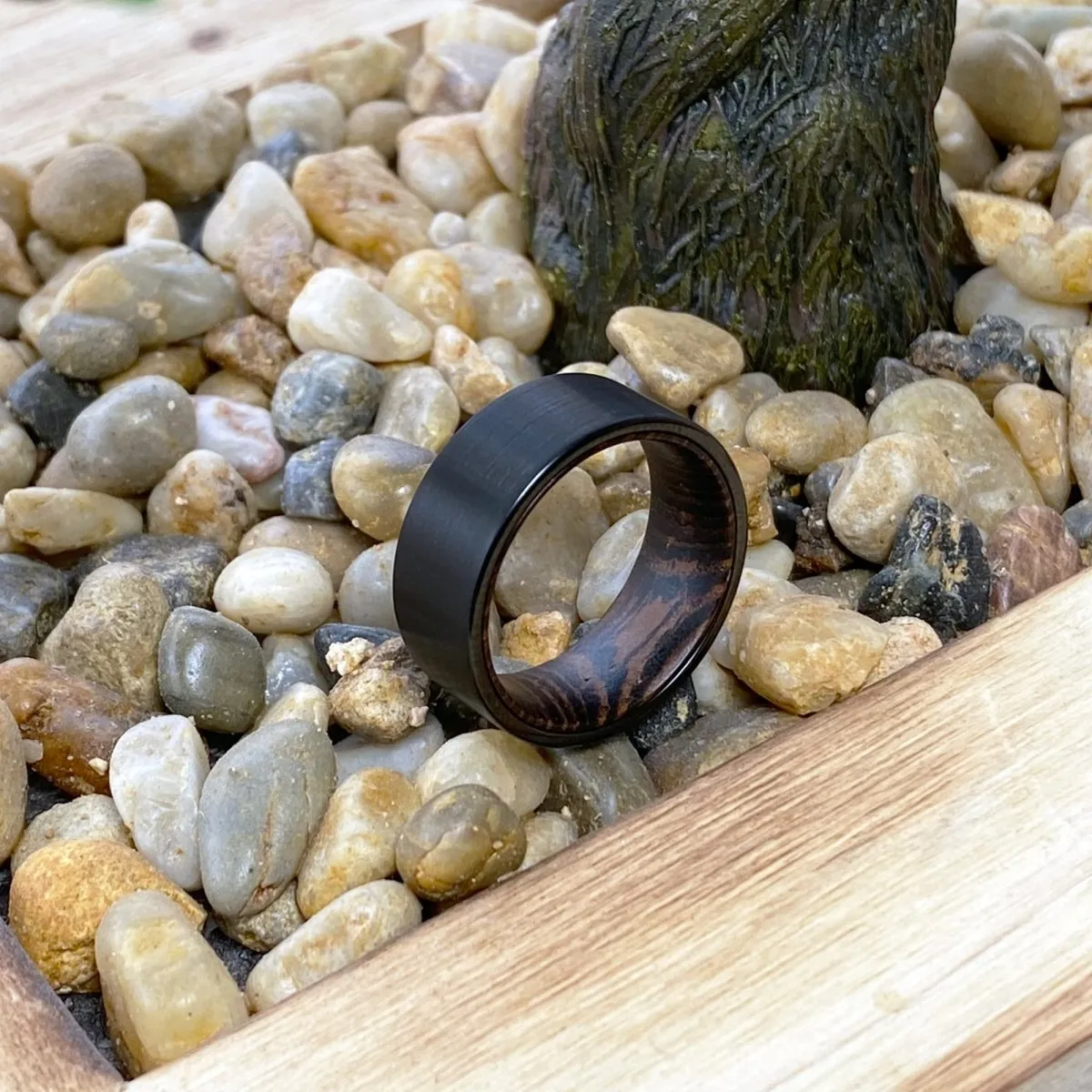 SPEAR | Wenge Wood, Black Flat Brushed Tungsten