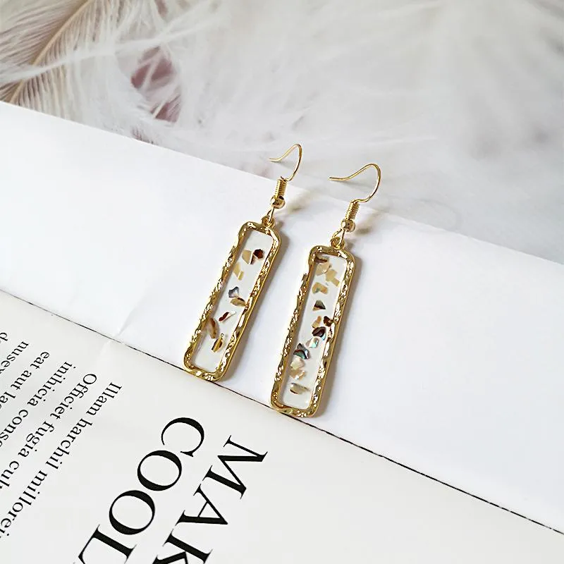 Square Shaped Sustainable Earrings  Cleoblvd