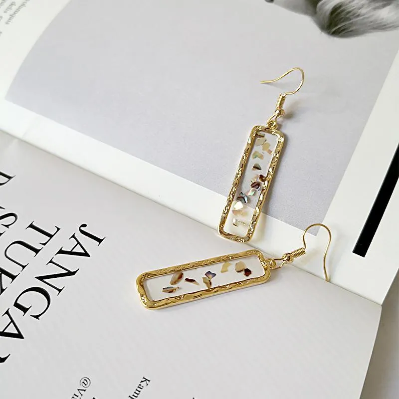 Square Shaped Sustainable Earrings  Cleoblvd