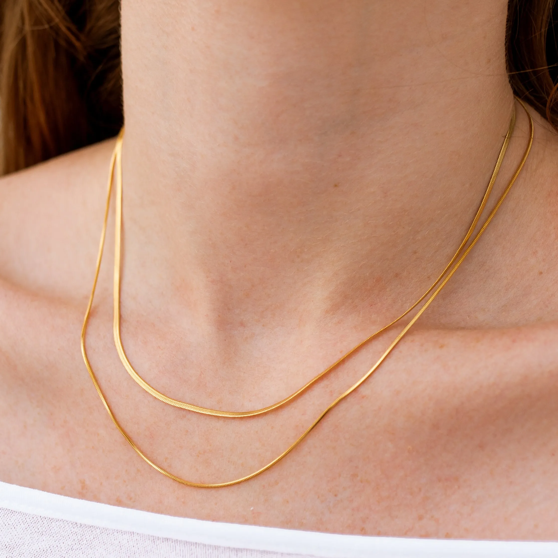 Stillness Necklace Gold