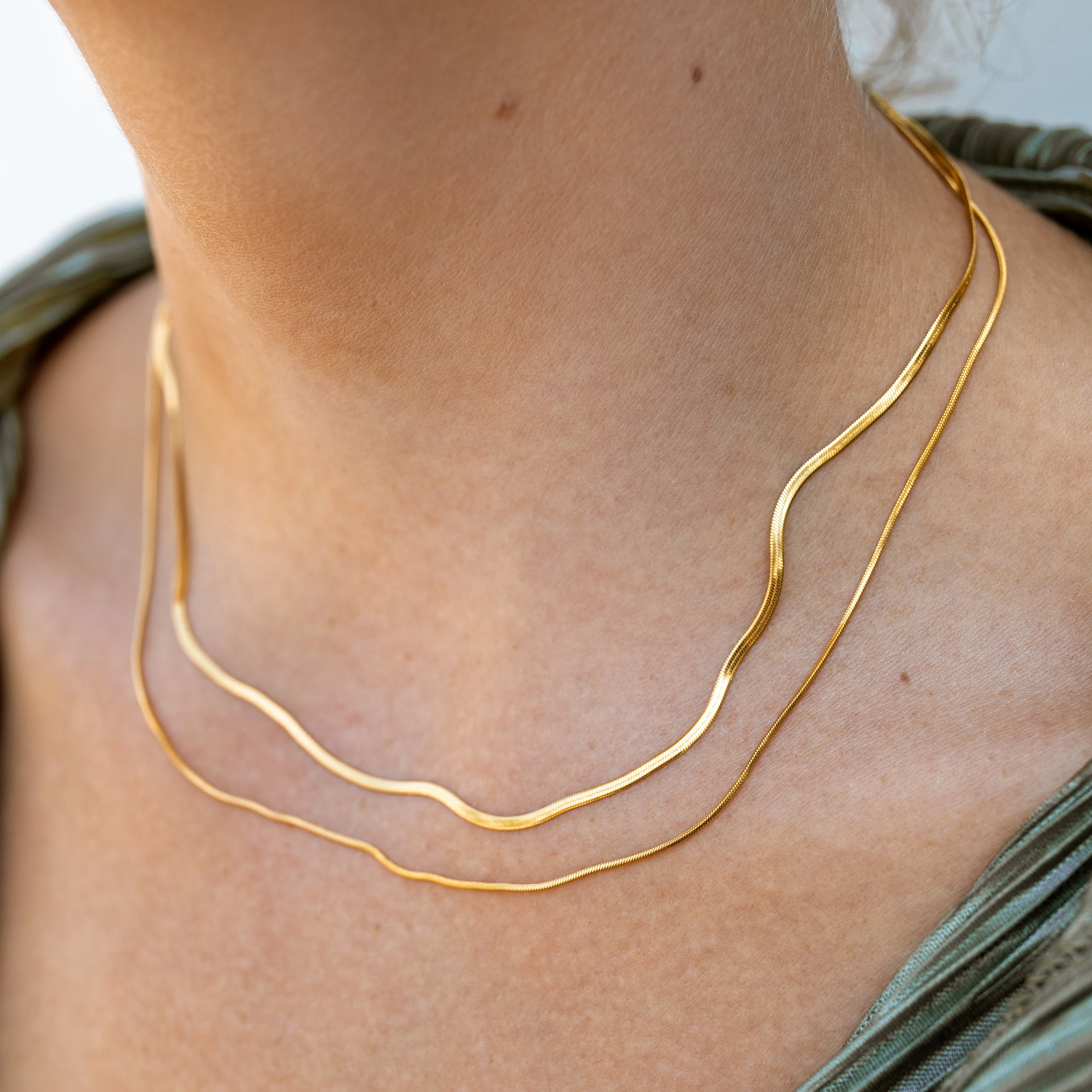 Stillness Necklace Gold