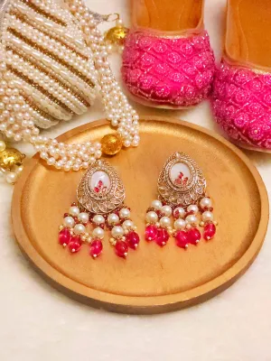 Tamanna Bridal Pearl Earrings | Pearl Drop Earrings