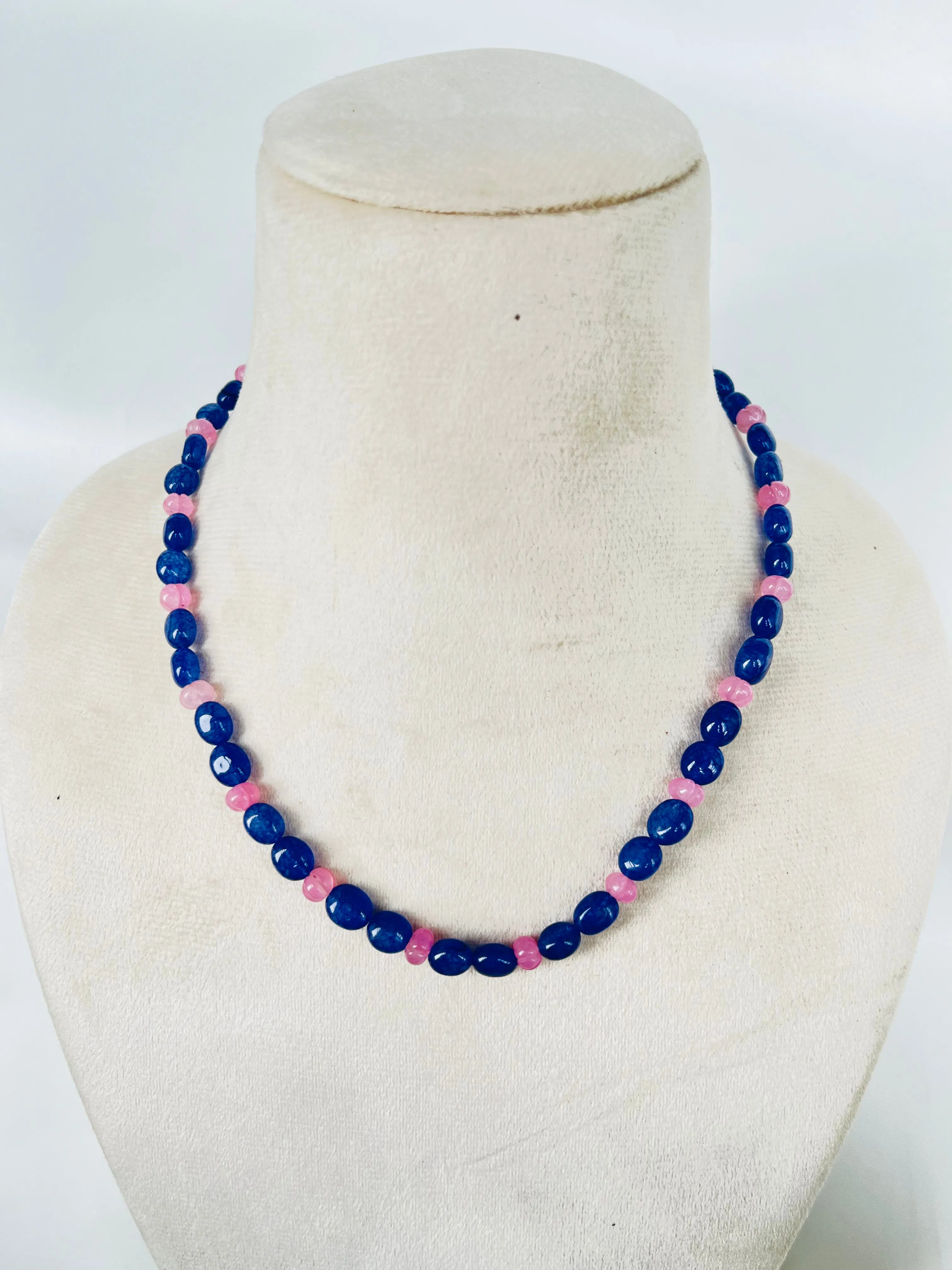 Tanzanite Purple Beaded Necklace (Natural)