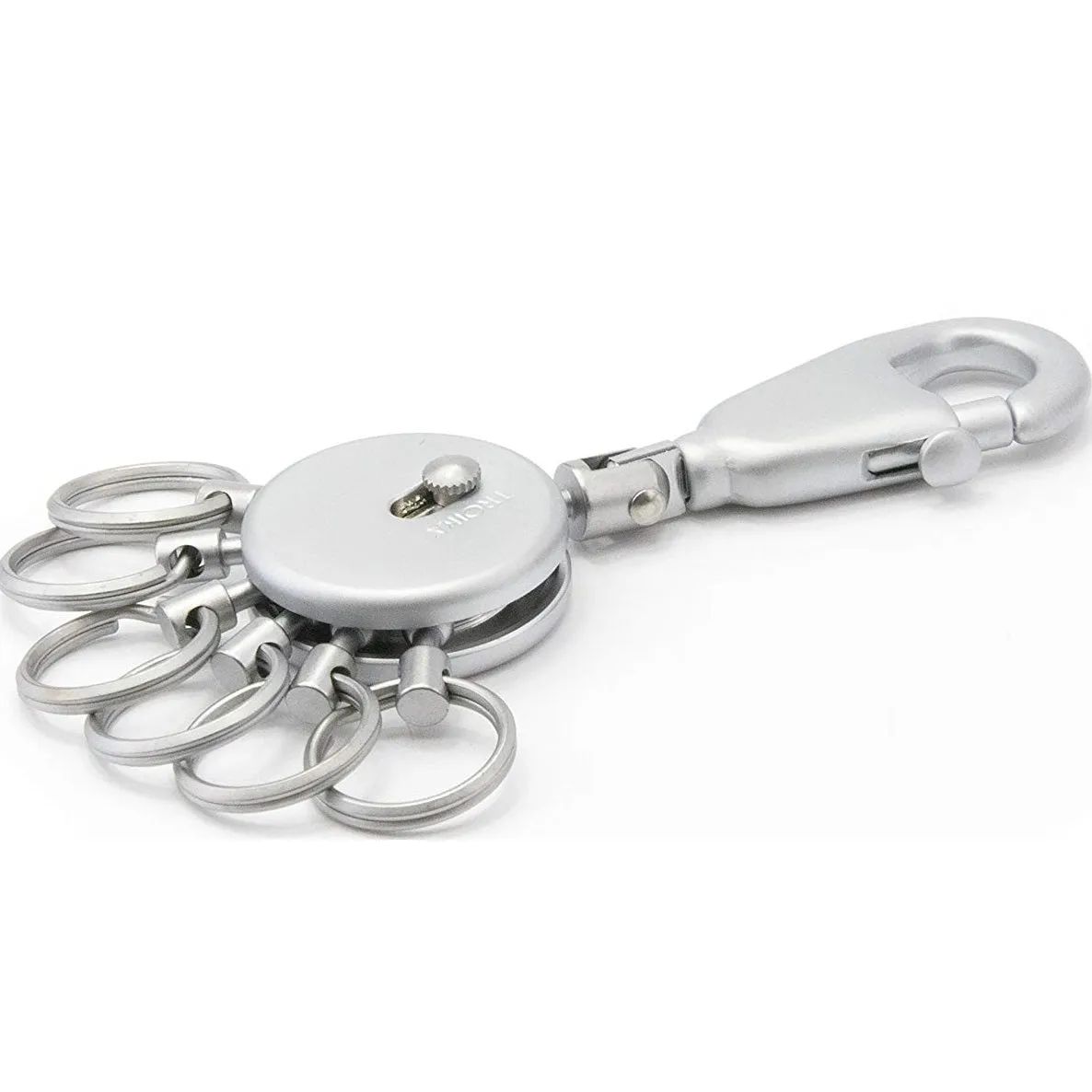 Troika Patent Keyring with 6 Detachable Rings