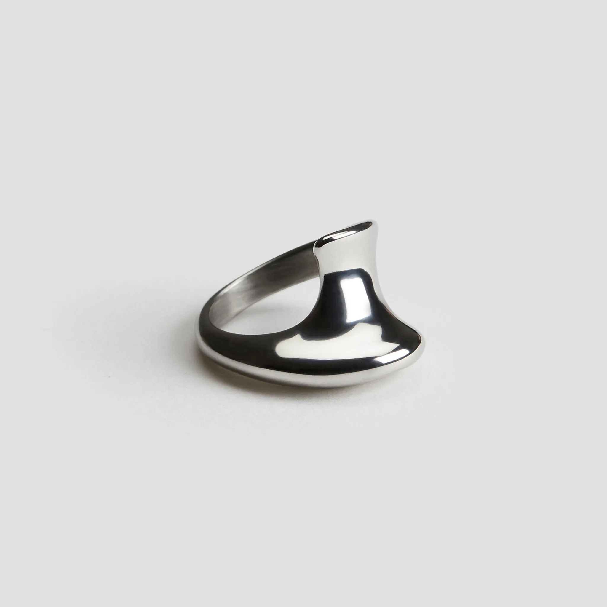 Unique Stainless Steel Silver Ring