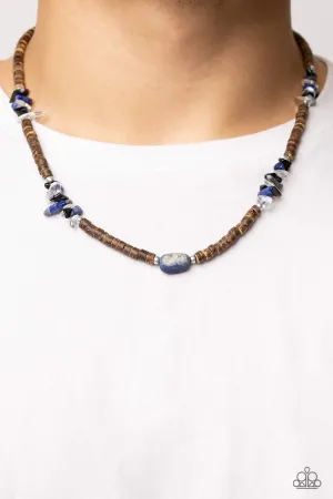 Urban Stony Survivor - Blue Necklaces UR61