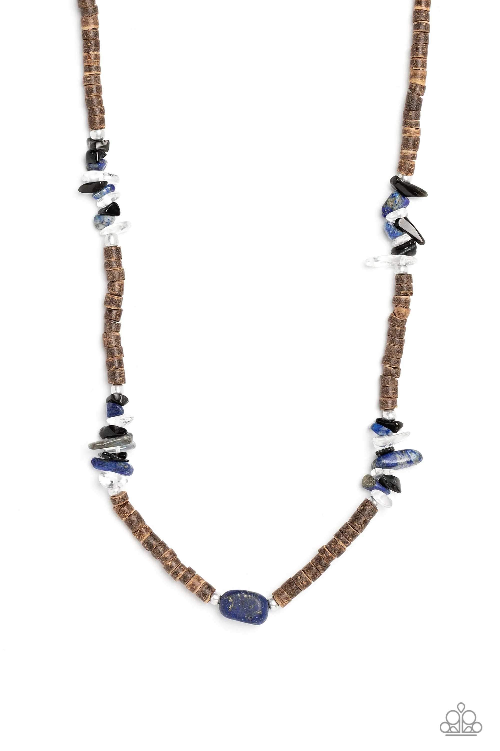 Urban Stony Survivor - Blue Necklaces UR61