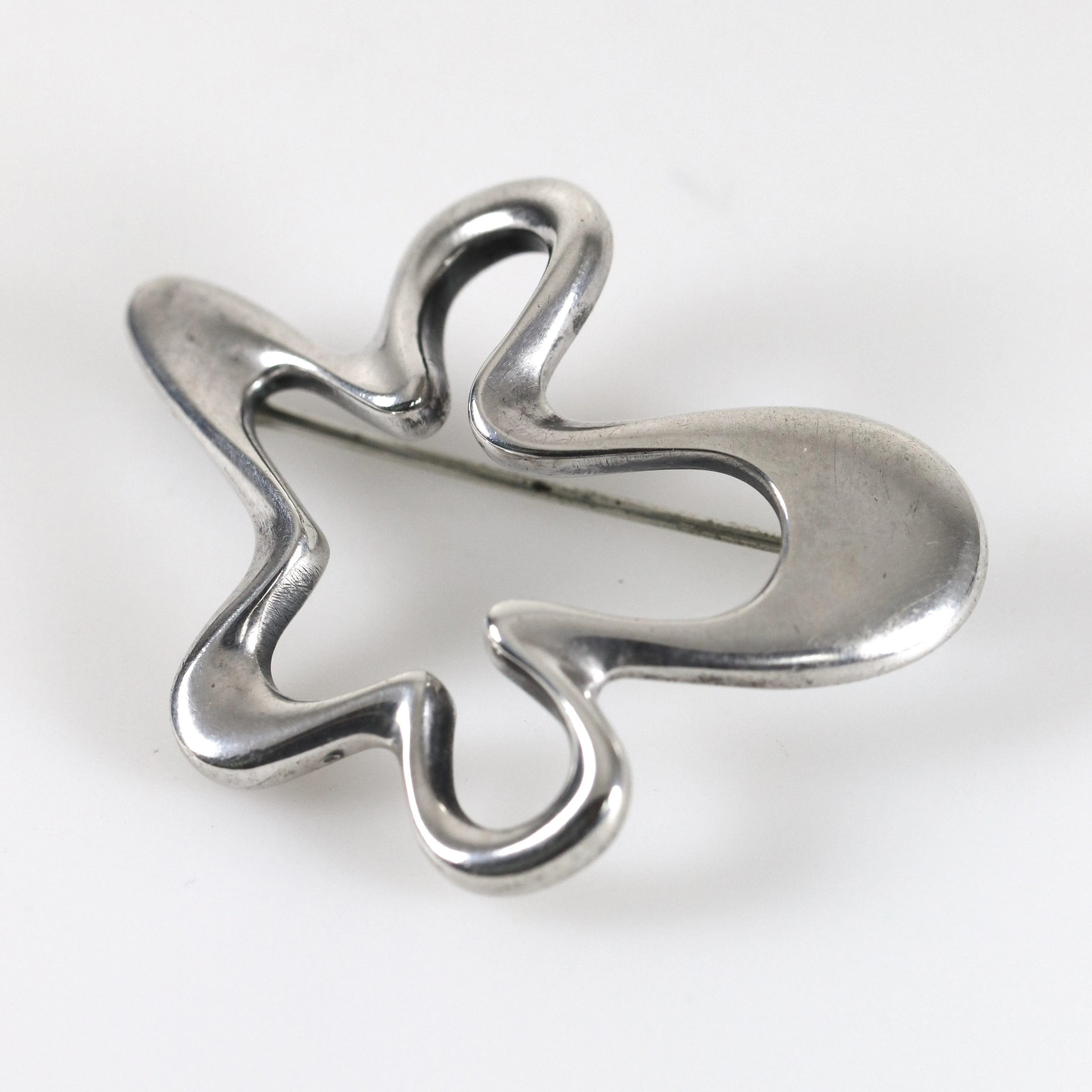 Vintage Georg Jensen Jewelry | Henning Koppel Abstract Pin 321