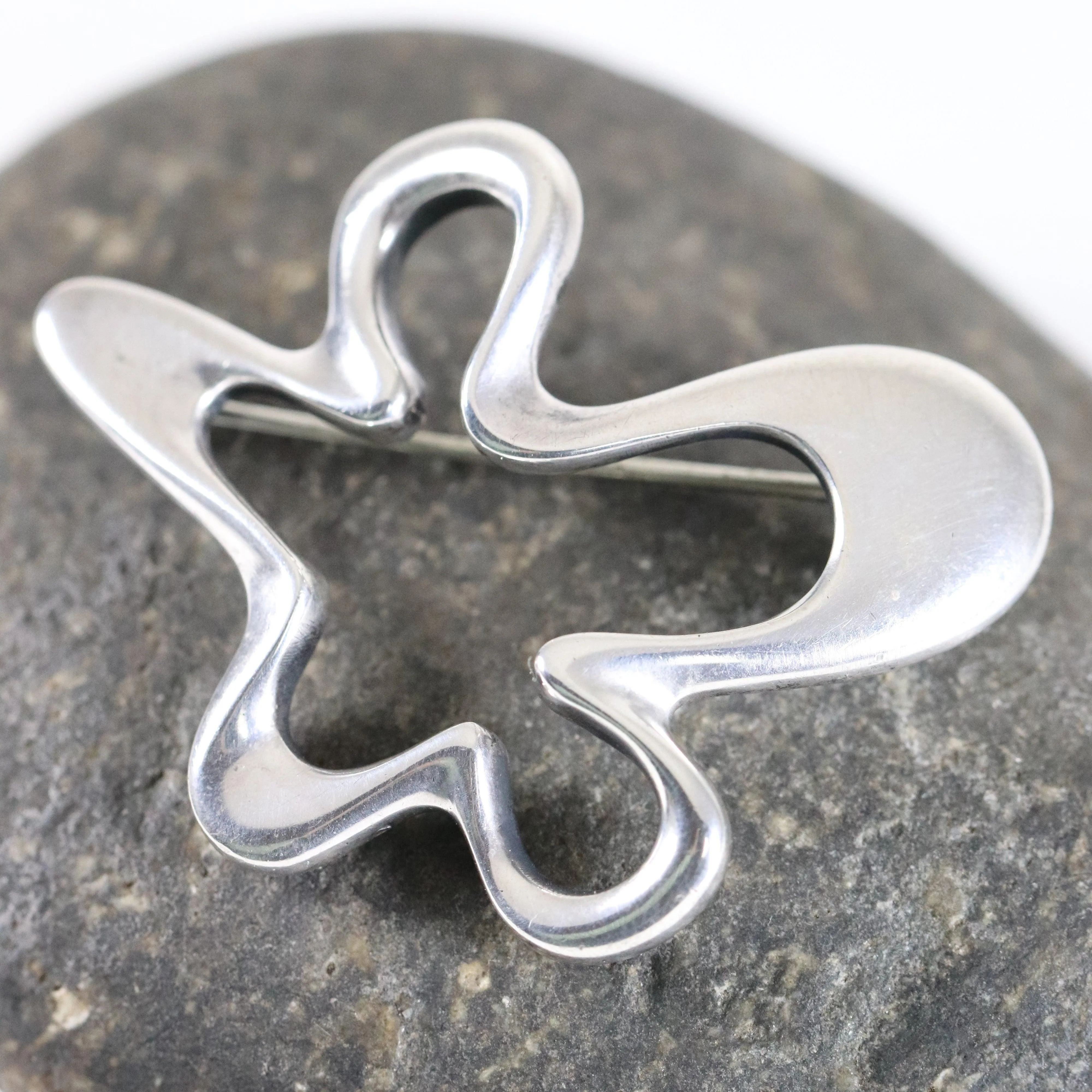 Vintage Georg Jensen Jewelry | Henning Koppel Abstract Pin 321