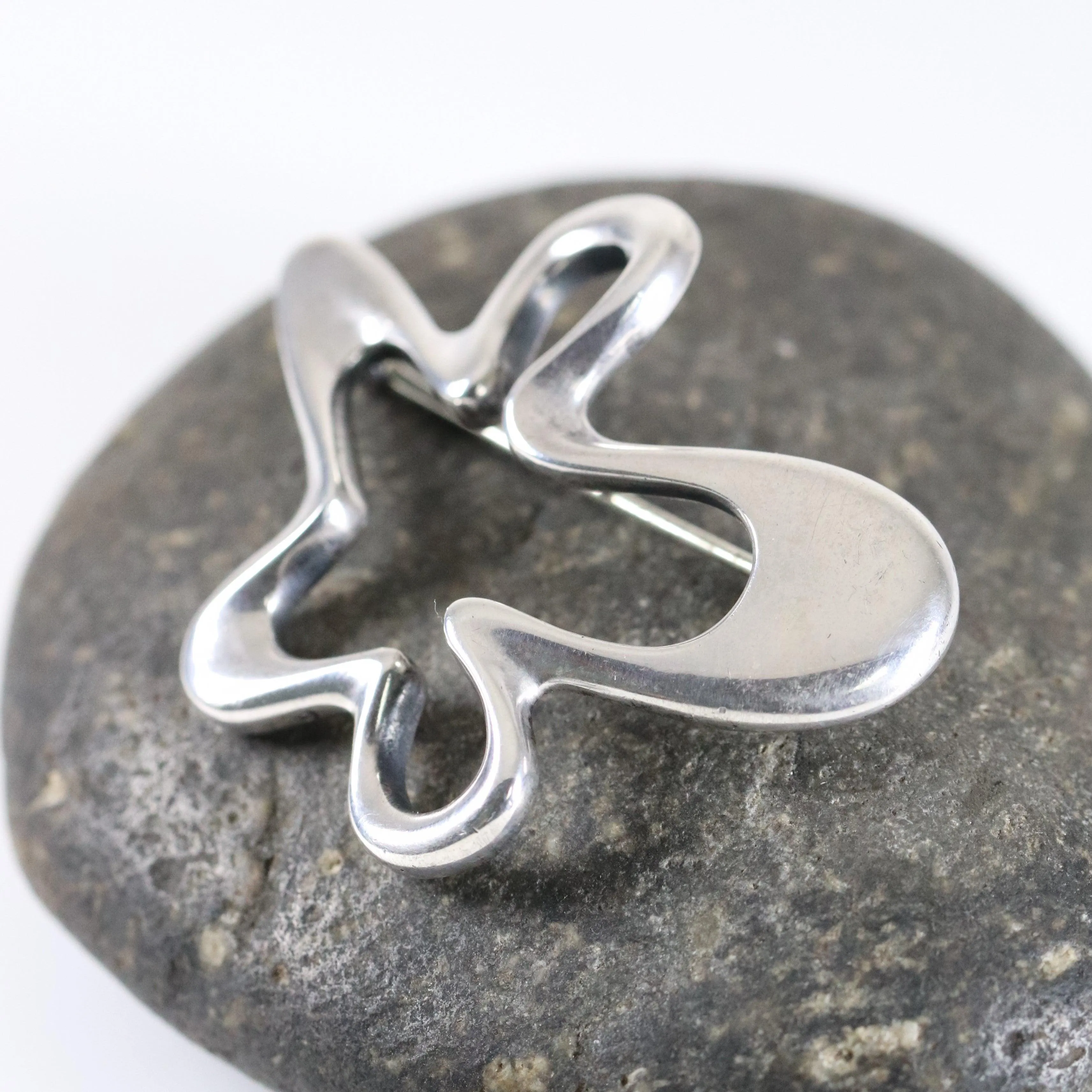 Vintage Georg Jensen Jewelry | Henning Koppel Abstract Pin 321