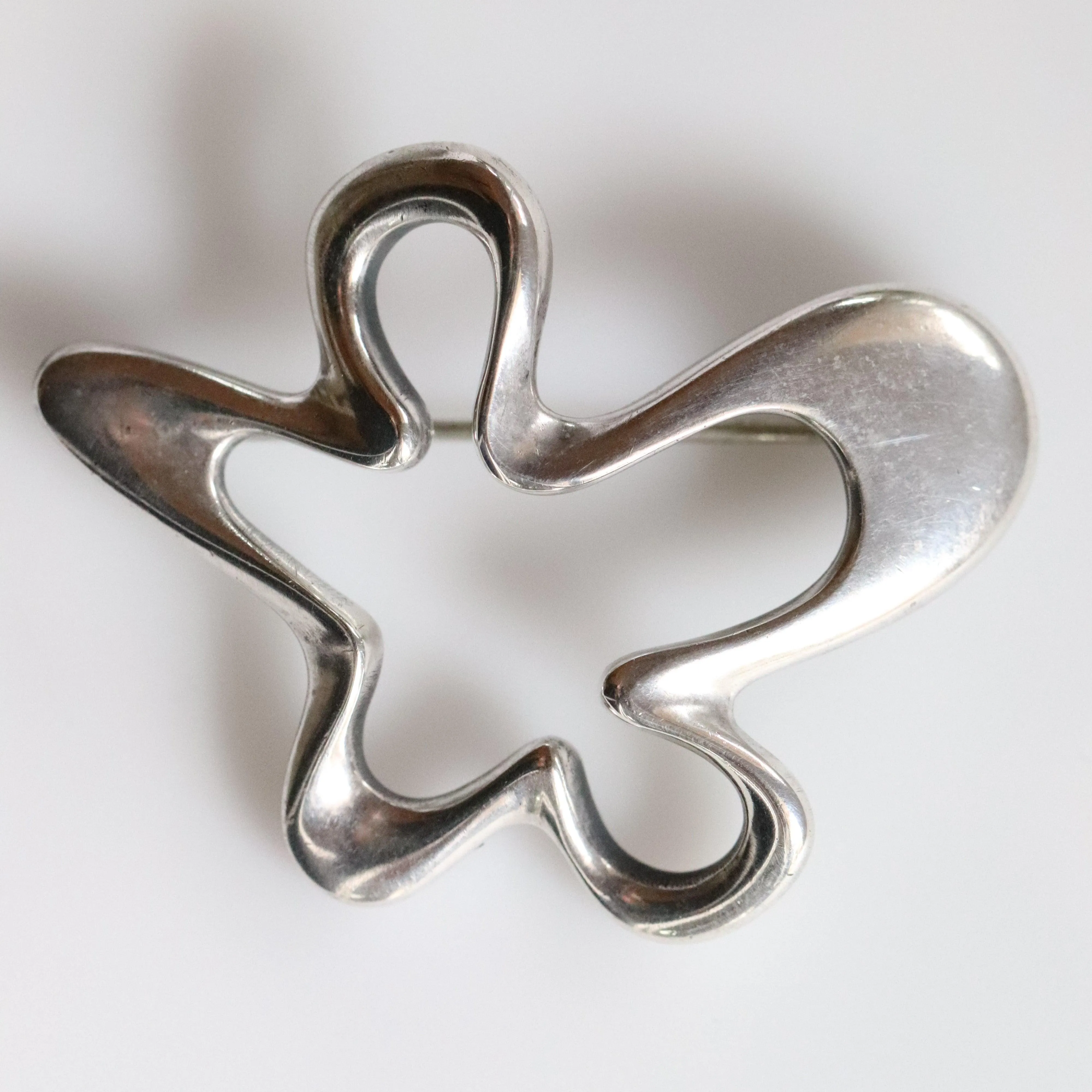 Vintage Georg Jensen Jewelry | Henning Koppel Abstract Pin 321