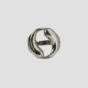 Ying Yang Steel Ring